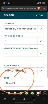SUMMER coupon verification screenshot
