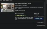 Hotel Monteleone coupon verification screenshot