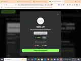 COKE coupon verification screenshot
