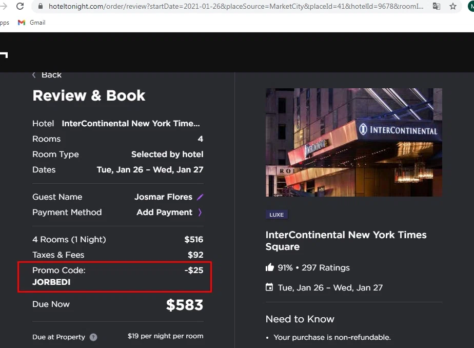 Hotel Tonight Discount Codes 20 Off in Feb 2021 SimplyCodes