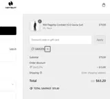 SAVE20% coupon verification screenshot
