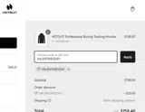 VALENTINESDAY coupon verification screenshot