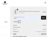 4JULY coupon verification screenshot