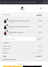 RAFA coupon verification screenshot