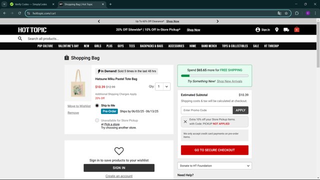 Hot Topic Promo Codes - 20% Off Coupons Feb 2025