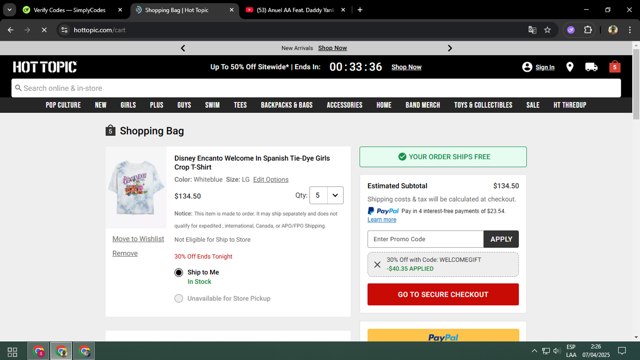 Hot Topic Promo Codes (2 Verified) - 30% Off w/Code Apr 2025