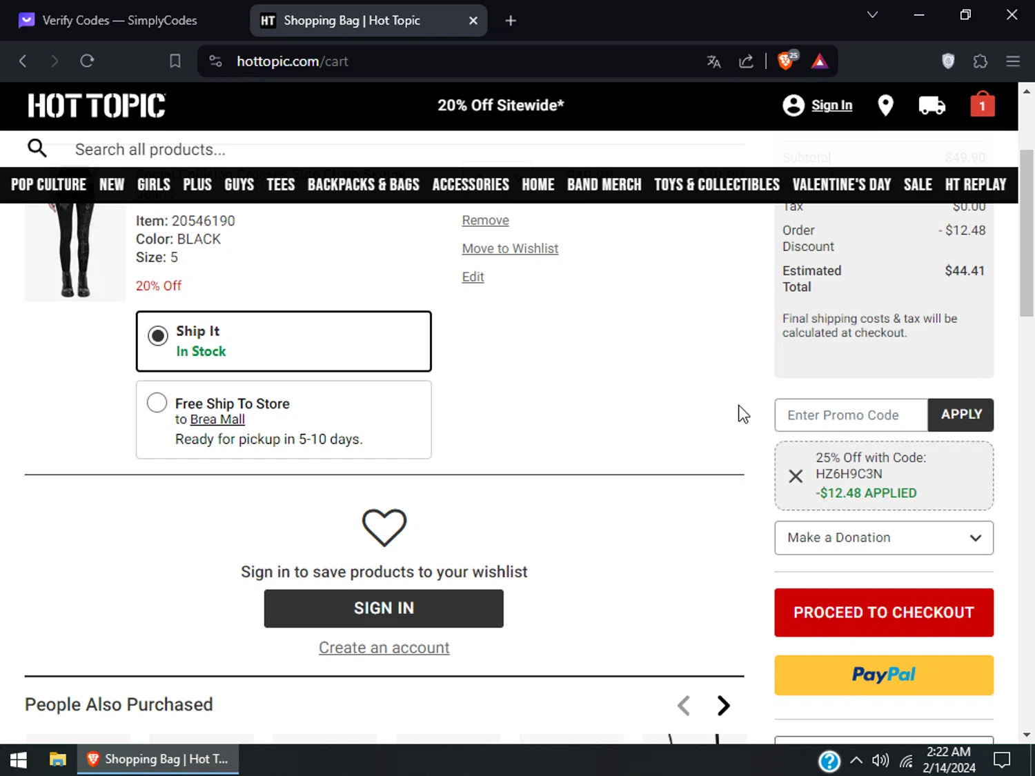 Hot Topic Promo Codes 25 Off February 2024