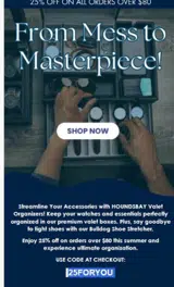 25FORYOU coupon verification screenshot
