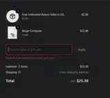 House of Jade coupon verification screenshot