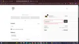 House of Jade coupon verification screenshot