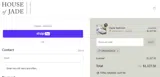 House of Jade coupon verification screenshot