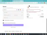 BLACKOUT30 coupon verification screenshot