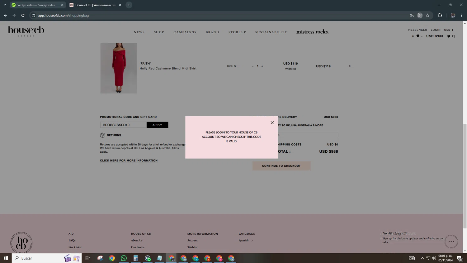 House of CB Promo Codes 6 Off December 2024
