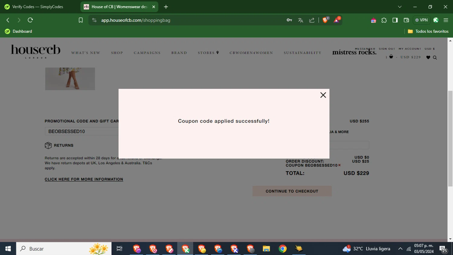 House of CB Promo Codes 10 Off September 2024