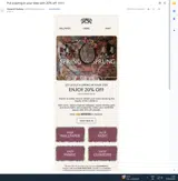 REFRESH coupon verification screenshot