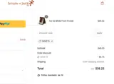 House of Jack Co. coupon verification screenshot