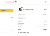 House of Jack Co. coupon verification screenshot