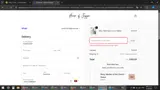 welcome coupon verification screenshot