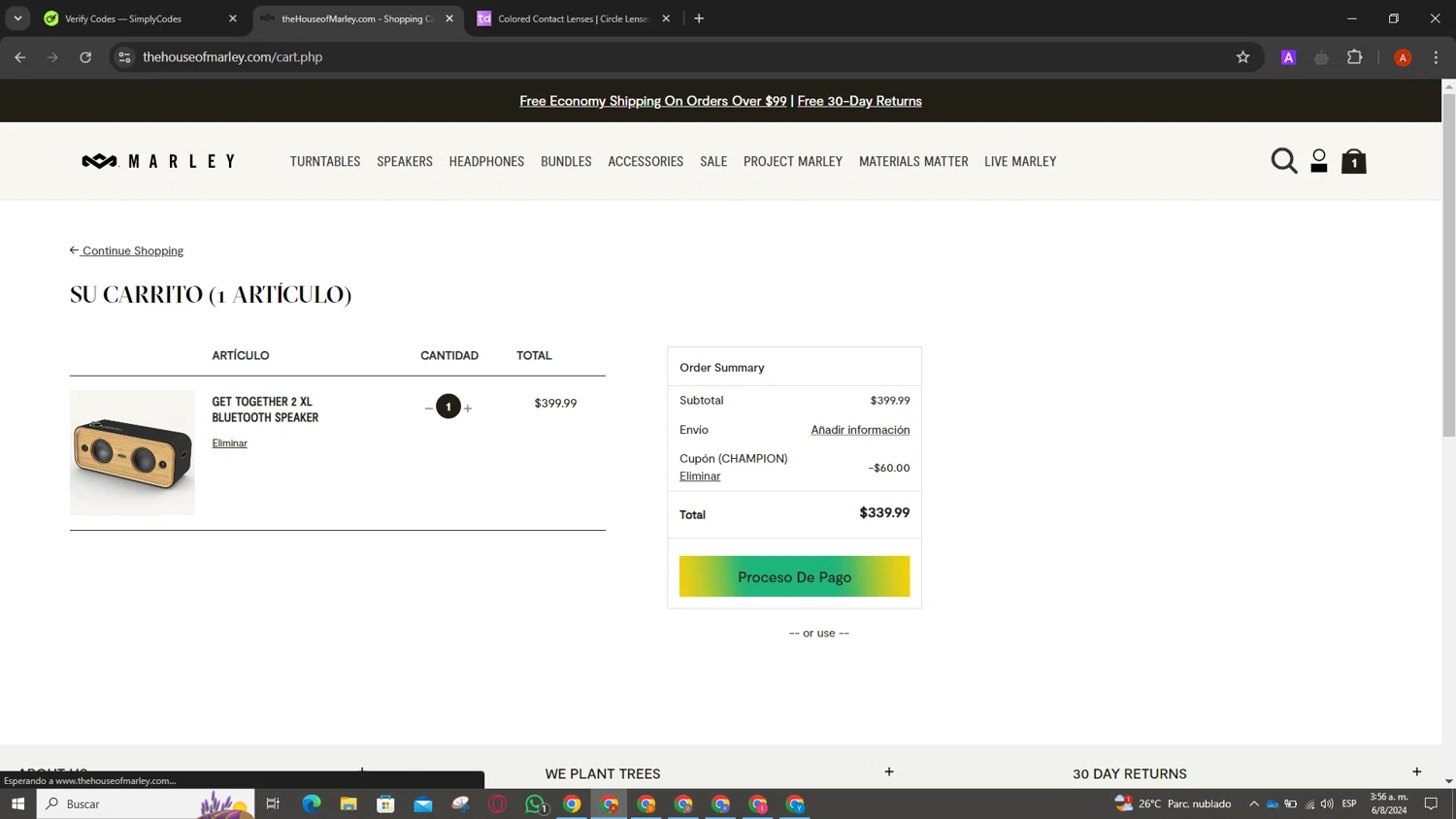how to use House of Marley coupons