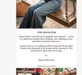 House of Shan coupon verification screenshot