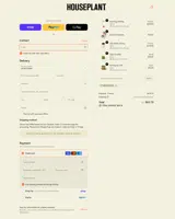 HOUSEPLANT coupon verification screenshot