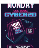 CYBER20 coupon verification screenshot