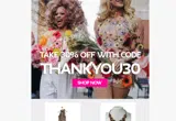 THANKYOU30 coupon verification screenshot
