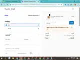 Houston Acrylic coupon verification screenshot