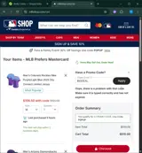 Houston Astros coupon verification screenshot