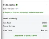 Houston Dynamo FC coupon verification screenshot