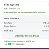 Houston Dynamo FC coupon verification screenshot