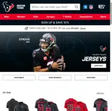 Houston Texans coupon verification screenshot