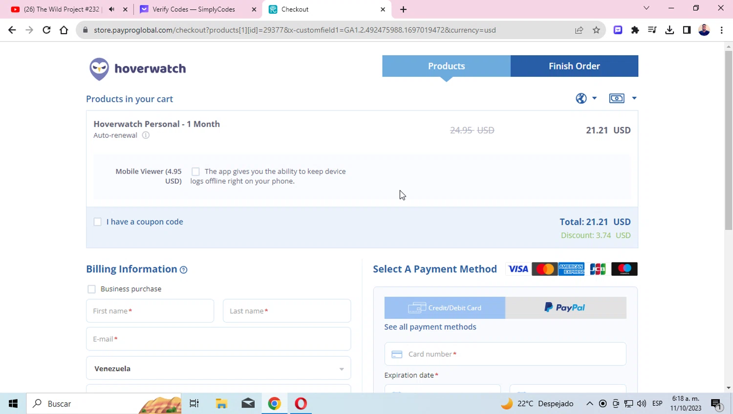 how to use Hoverwatch coupons