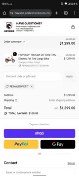 REINALDOPETIT coupon verification screenshot