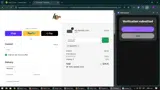HALFOFF% coupon verification screenshot