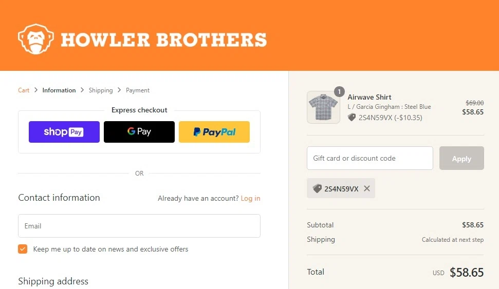 Howler Brothers Discount Codes 15 Off Promo Codes in August 2024