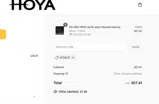 HOYA10 coupon verification screenshot