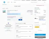 HP coupon verification screenshot