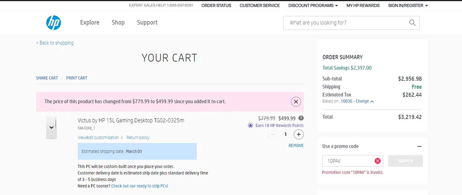 HP Promo Codes 20 Off March 2024