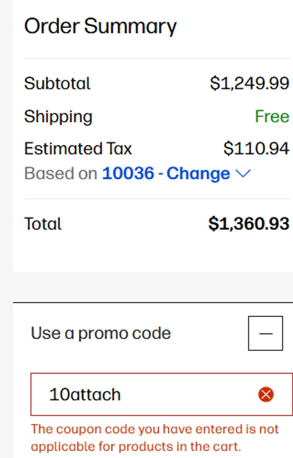HP All-In Plan checkout page showing HP All-In Plan promo code box | Screenshot taken by SimplyCodes community member on Jan 10, 2026