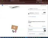 HP All-In Plan coupon verification screenshot