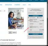 TranscriptSep24 coupon verification screenshot