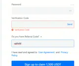 uphold coupon verification screenshot