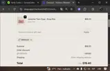 ERIKA20 coupon verification screenshot