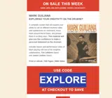 EXPLORE coupon verification screenshot