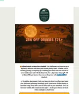 SPOOKY25 coupon verification screenshot