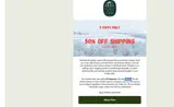 SHIP50 coupon verification screenshot