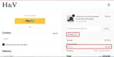 Hudson & Vine coupon verification screenshot