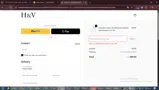 Hudson & Vine coupon verification screenshot