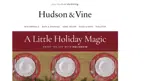 Hudson & Vine coupon verification screenshot